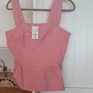 Light pink taffeta top
